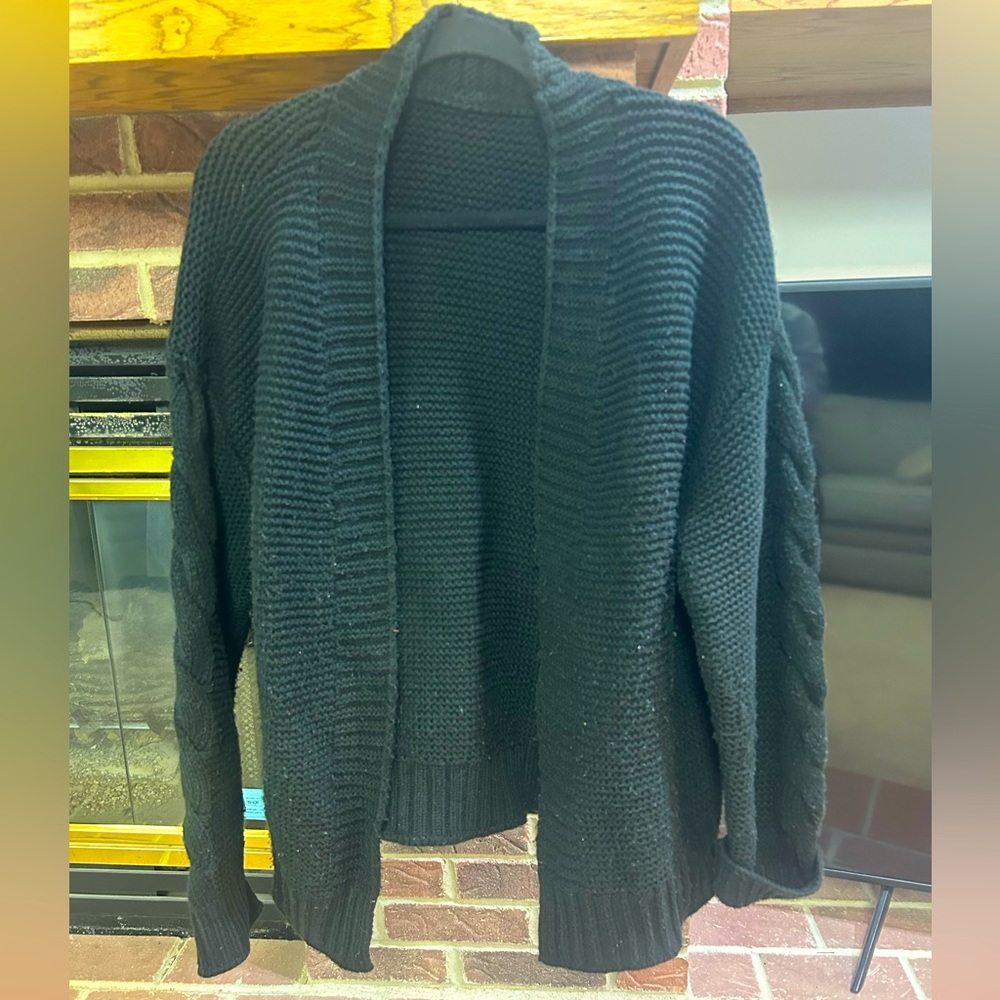 Black Cardi Size XL Boutique Bought